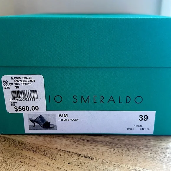 NEW! Ilio Smeraldo Ginevra Sandal - Size 8.5 - Picture 8 of 16